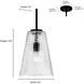Saben 1 Light 9.1 inch Polished Nickel Indoor Pendant Ceiling Light